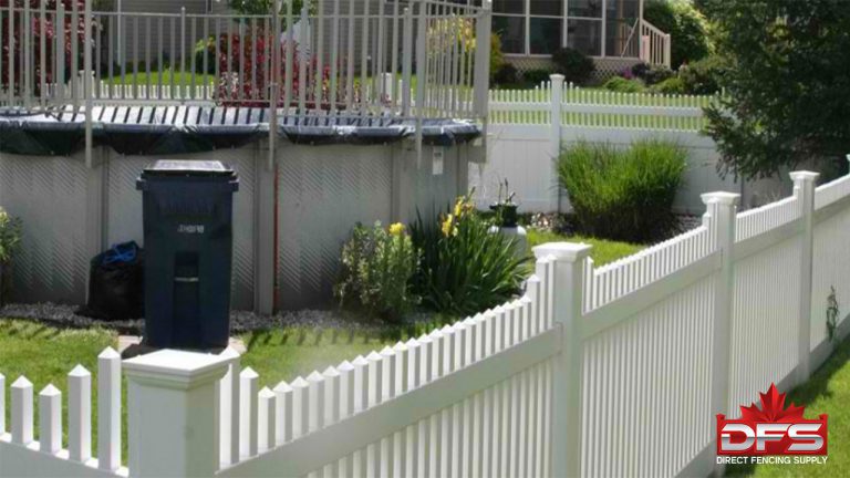 picket vinyl fence saskatchewan