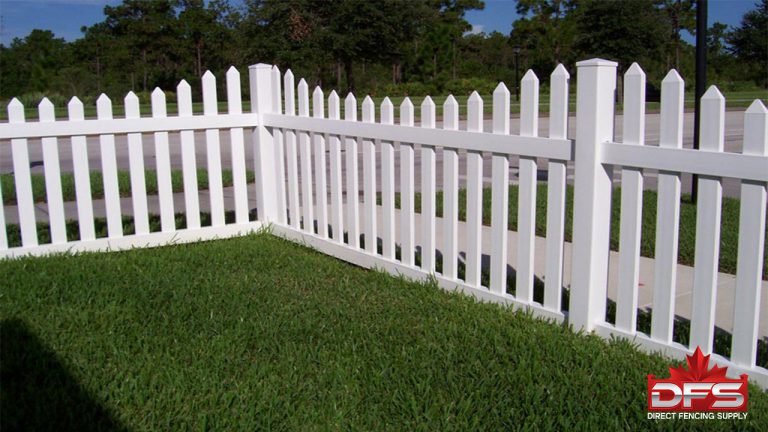 picket vinyl fence saskatchewan