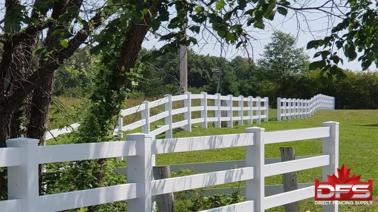 Ranch Rail fence canada