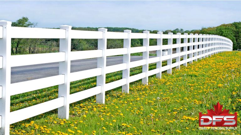 Ranch Rail security fencing moose jaw