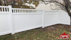 Fairmont PVC fence Weyburn