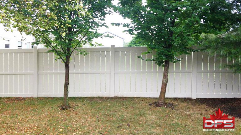 semi privacy fencing