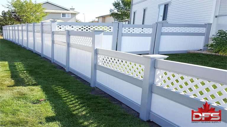 Niagara privacy plastic fence