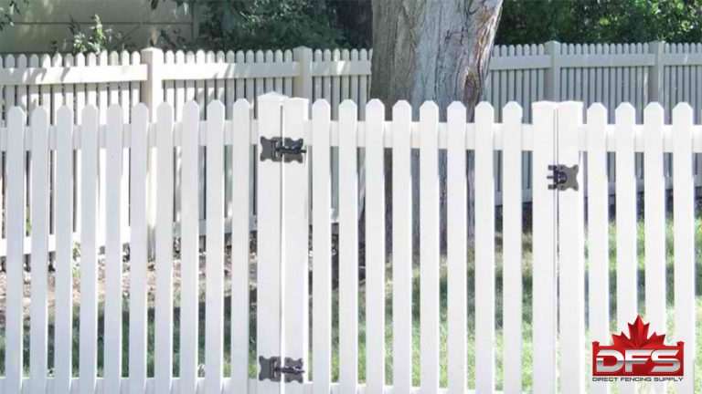 picket pvc fence moose jaw