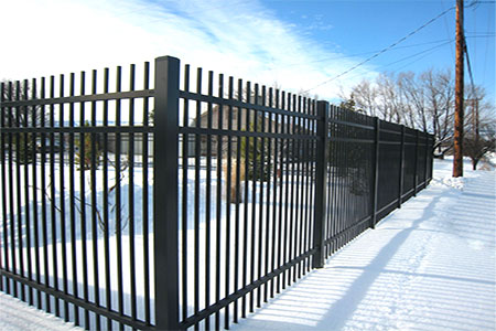 metal fence Caldwell